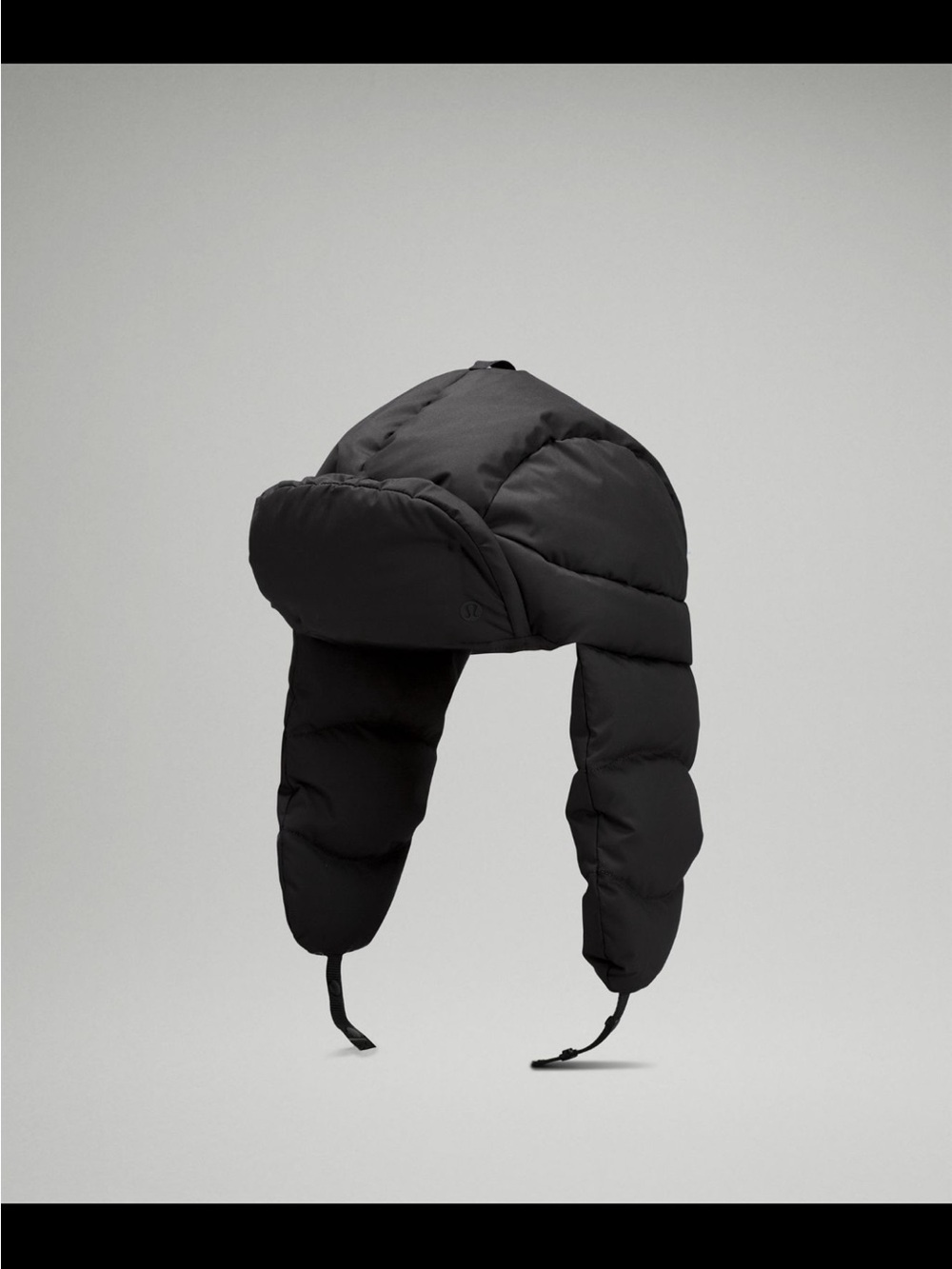 Lululemon Wunder Puff Trapper Hat Black XS/S NWT